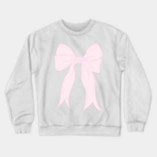 pretty pink bow Crewneck Sweatshirt